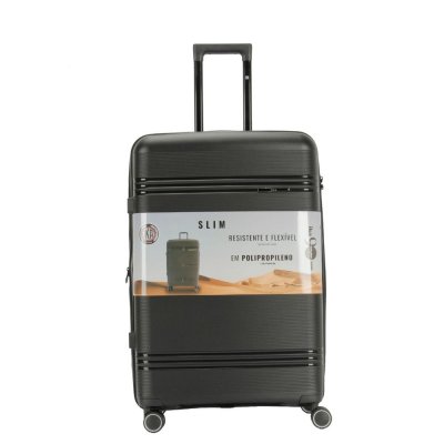 Mala De Viagem Mdia Slim Preta