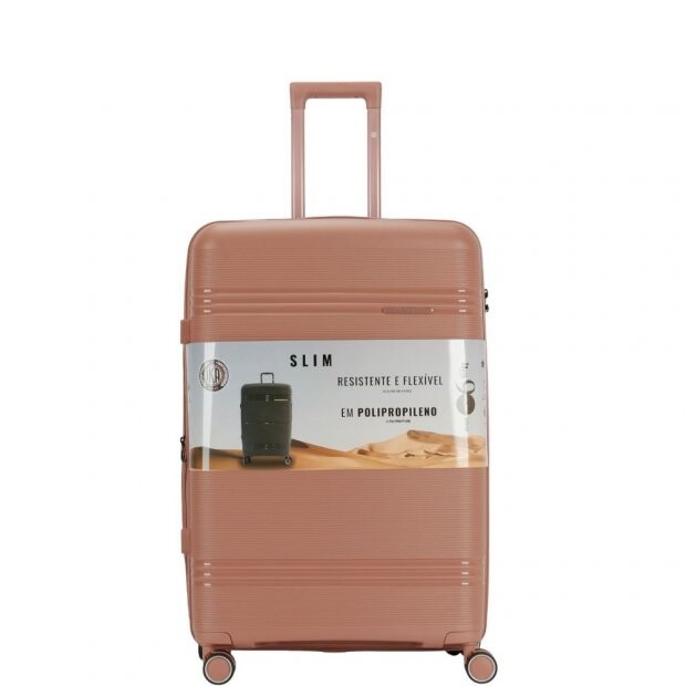 Mala De Viagem Mdia Slim Rose